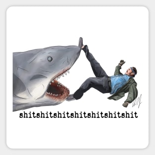 JAWS: shitshitshitshit Magnet